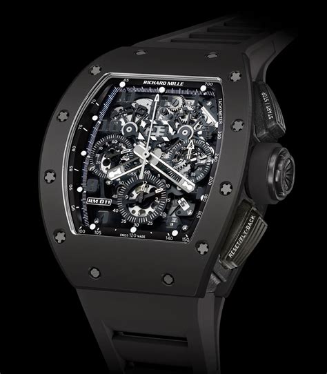 Richard Mille RM 011 Black Phantom Flyback Chronograph 